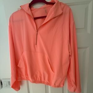 Beyond Yoga Coral Half-Zip Jacket